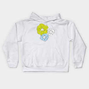 cute hair scrunchie Kids Hoodie